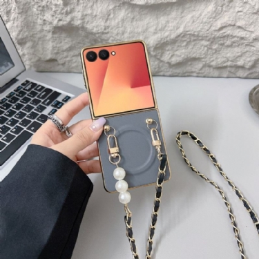 Cover Samsung Galaxy Z Flip 7 Magnetisk Charme-rem