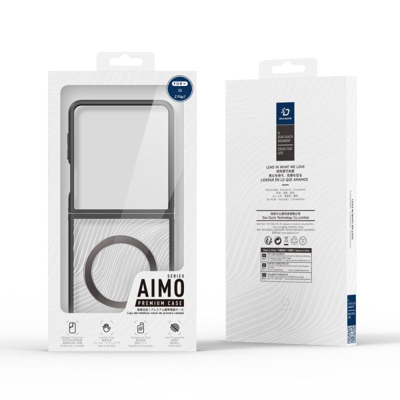 Cover Samsung Galaxy Z Flip 7 Magsafe-kompatibel Aimo-serien Dux Ducis