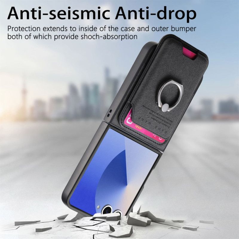 Cover Samsung Galaxy Z Flip 7 Magsafe-kompatibel Med Aftagelig Kortholder