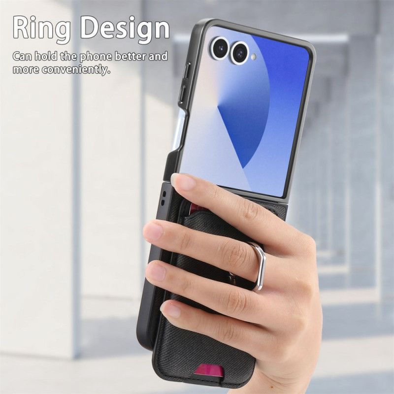 Cover Samsung Galaxy Z Flip 7 Magsafe-kompatibel Med Aftagelig Kortholder