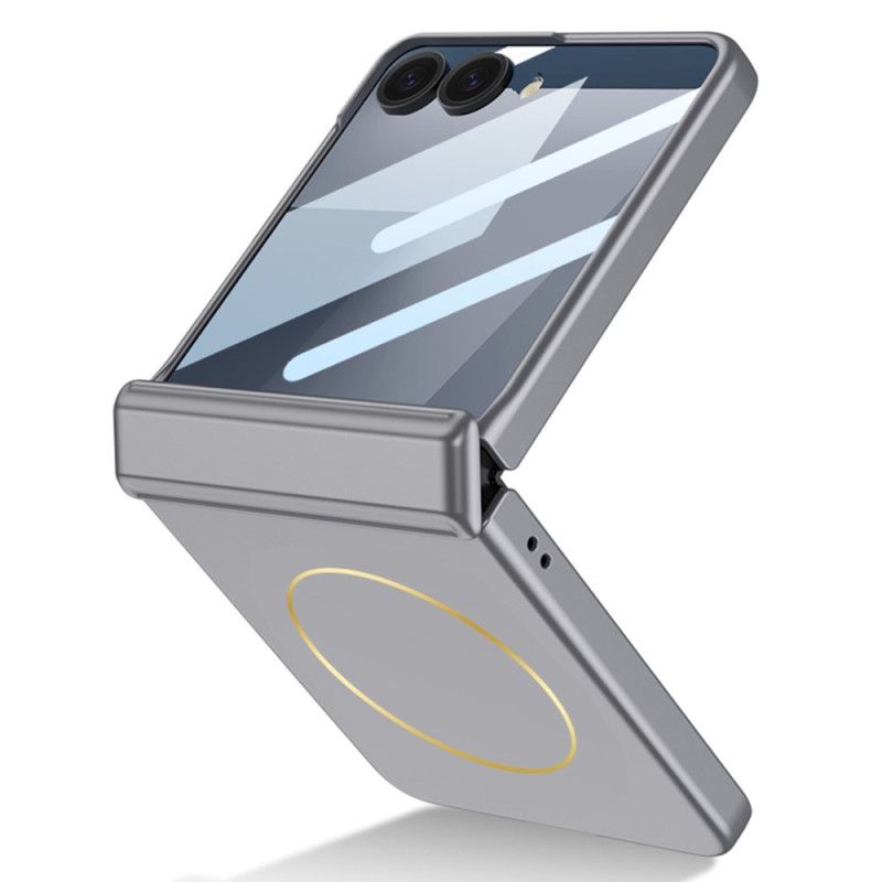 Cover Samsung Galaxy Z Flip 7 Med Magnetisk Fastgørelse Hængselbeskytter Og Gkk-branding