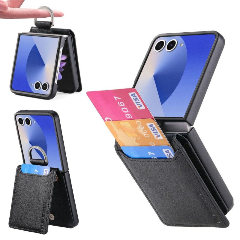Cover Samsung Galaxy Z Flip 7 Premium Kortholder Og Holder