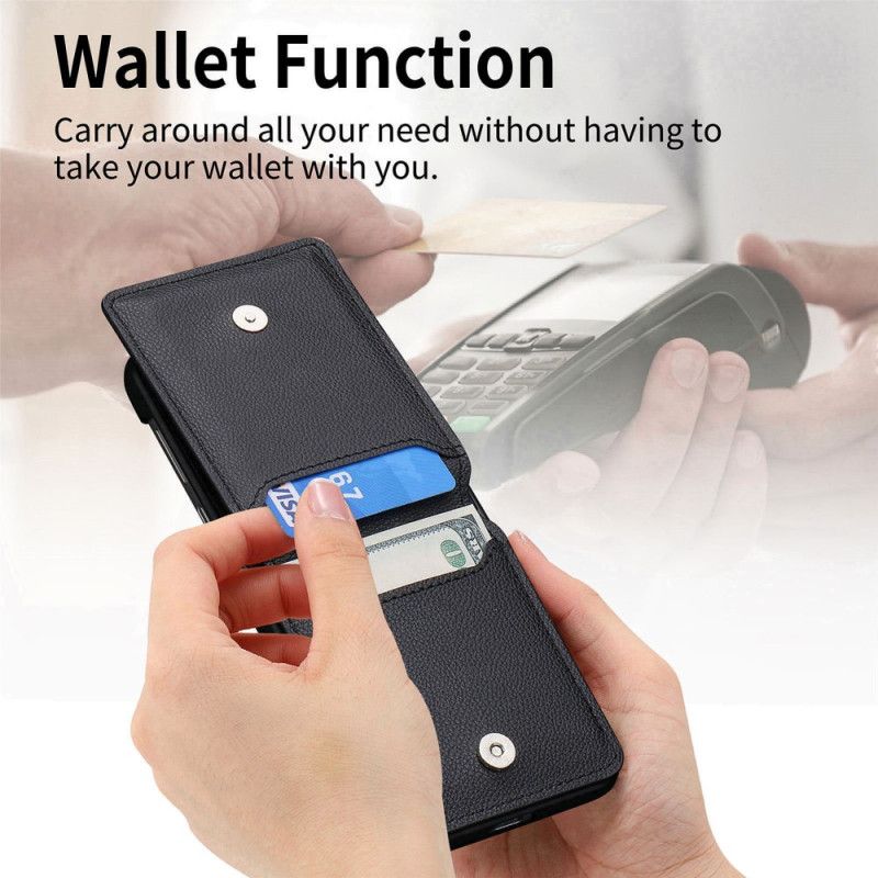 Cover Samsung Galaxy Z Flip 7 Premium Kortholder Og Holder