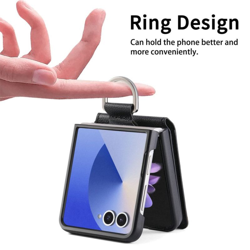 Cover Samsung Galaxy Z Flip 7 Premium Kortholder Og Holder
