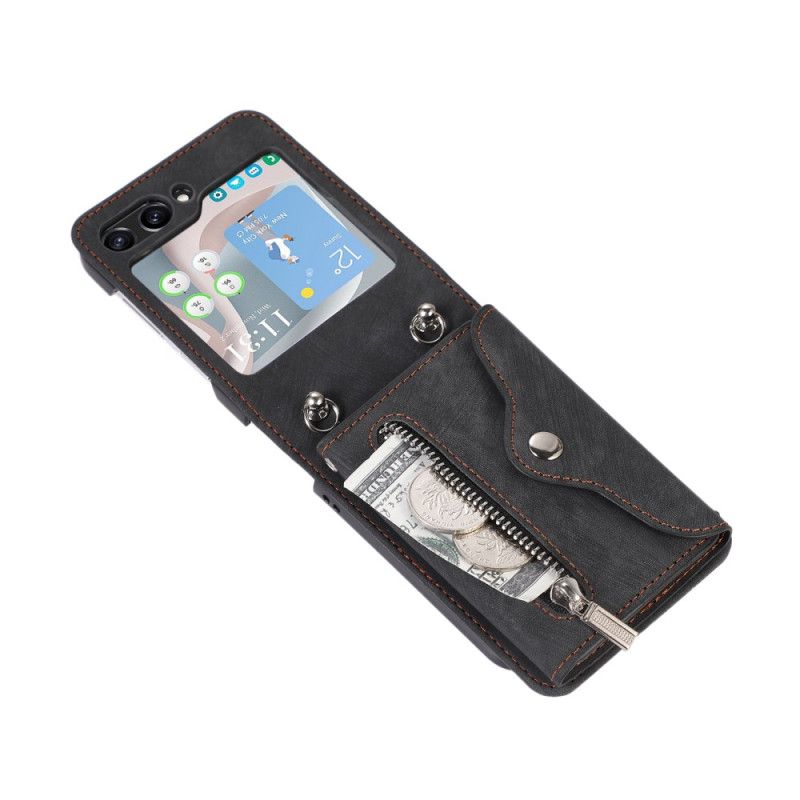 Cover Samsung Galaxy Z Flip 7 Pung Med Snor Og Skulderrem