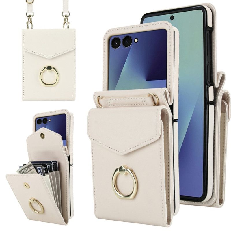 Cover Samsung Galaxy Z Flip 7 Quiltet Pung Og Rem