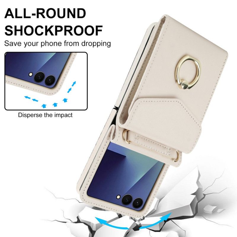 Cover Samsung Galaxy Z Flip 7 Quiltet Pung Og Rem