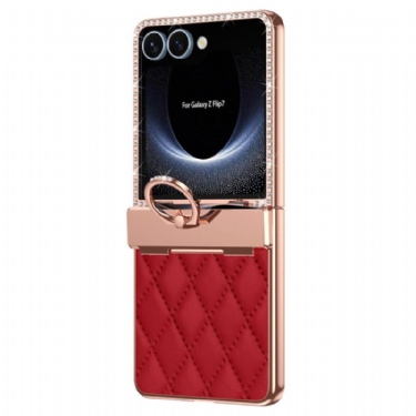 Cover Samsung Galaxy Z Flip 7 Ringholder Og Bagskærmsbeskytter