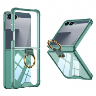 Cover Samsung Galaxy Z Flip 7 Ringholder Og Beskyttelse Stødsikker