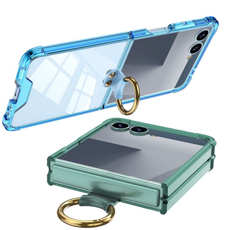 Cover Samsung Galaxy Z Flip 7 Ringholder Og Beskyttelse Stødsikker