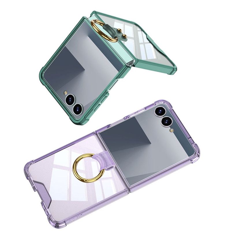 Cover Samsung Galaxy Z Flip 7 Ringholder Og Beskyttelse Stødsikker