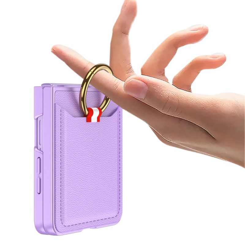 Cover Samsung Galaxy Z Flip 7 Ringholder Og Kortholder