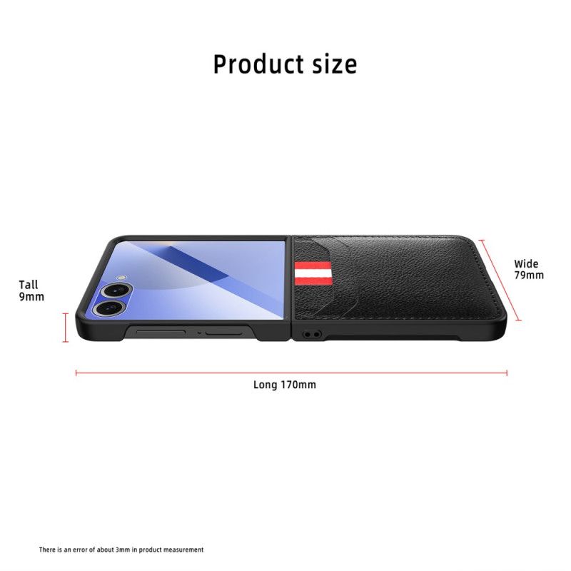 Cover Samsung Galaxy Z Flip 7 Silkeagtig Tekstur