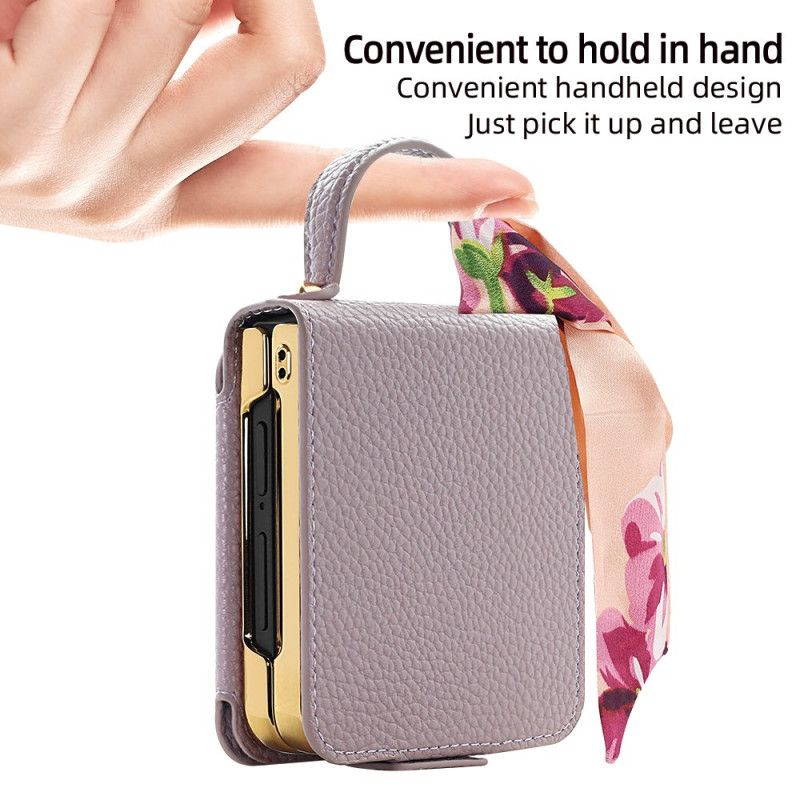 Cover Samsung Galaxy Z Flip 7 Spejl Og Kortholder