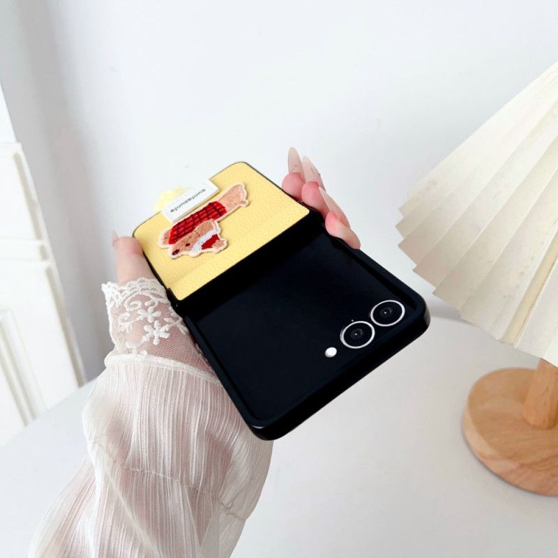 Cover Samsung Galaxy Z Flip 7 Telefon Etui Hængselbeskytter Og Rem