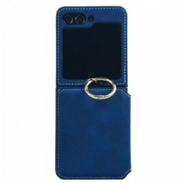 Cover Samsung Galaxy Z Flip 7 Telefon Etui Kortholder Og Aftagelig Kæde