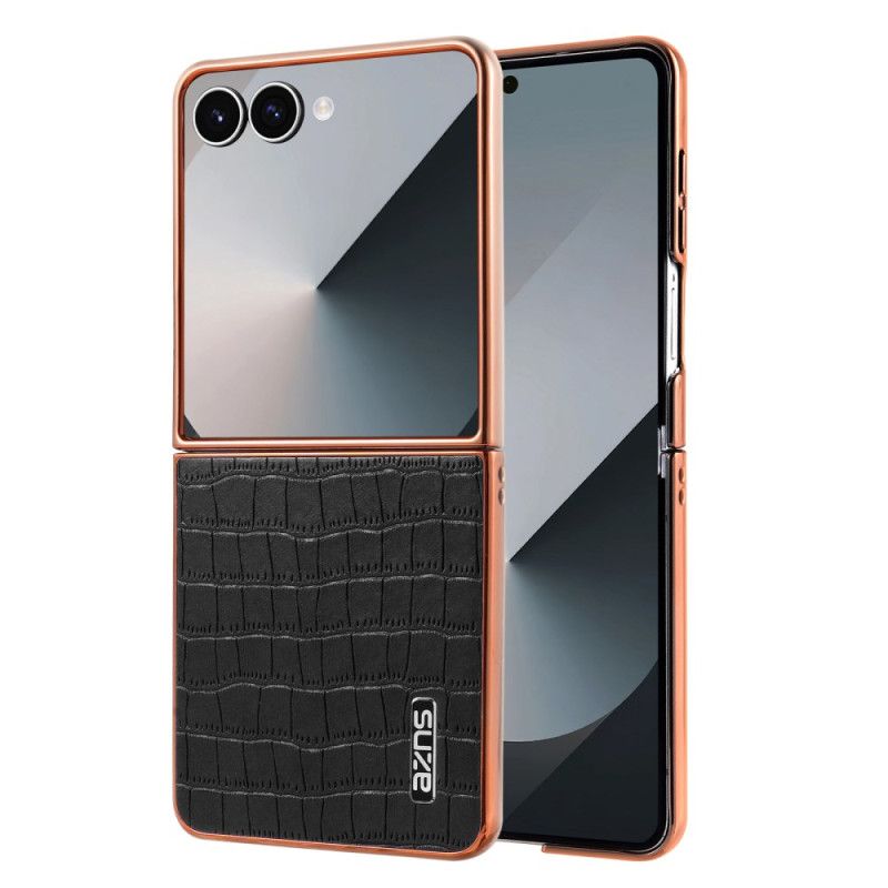 Cover Samsung Galaxy Z Flip 7 Telefon Etui Krokodillestil