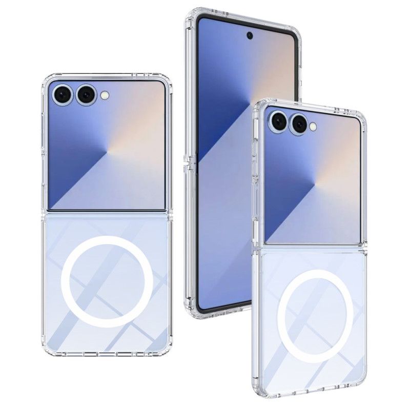 Cover Samsung Galaxy Z Flip 7 Telefon Etui Magnetisk Klar
