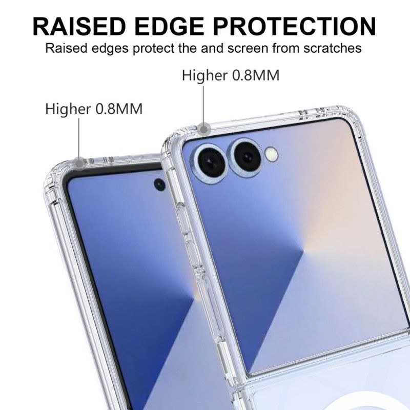 Cover Samsung Galaxy Z Flip 7 Telefon Etui Magnetisk Klar