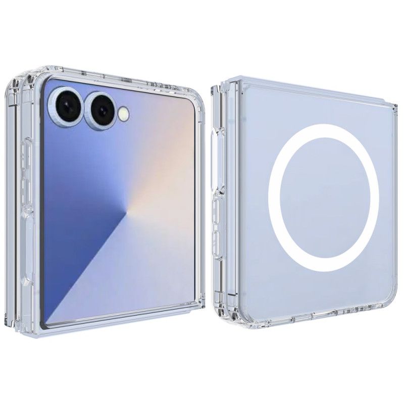 Cover Samsung Galaxy Z Flip 7 Telefon Etui Magnetisk Klar