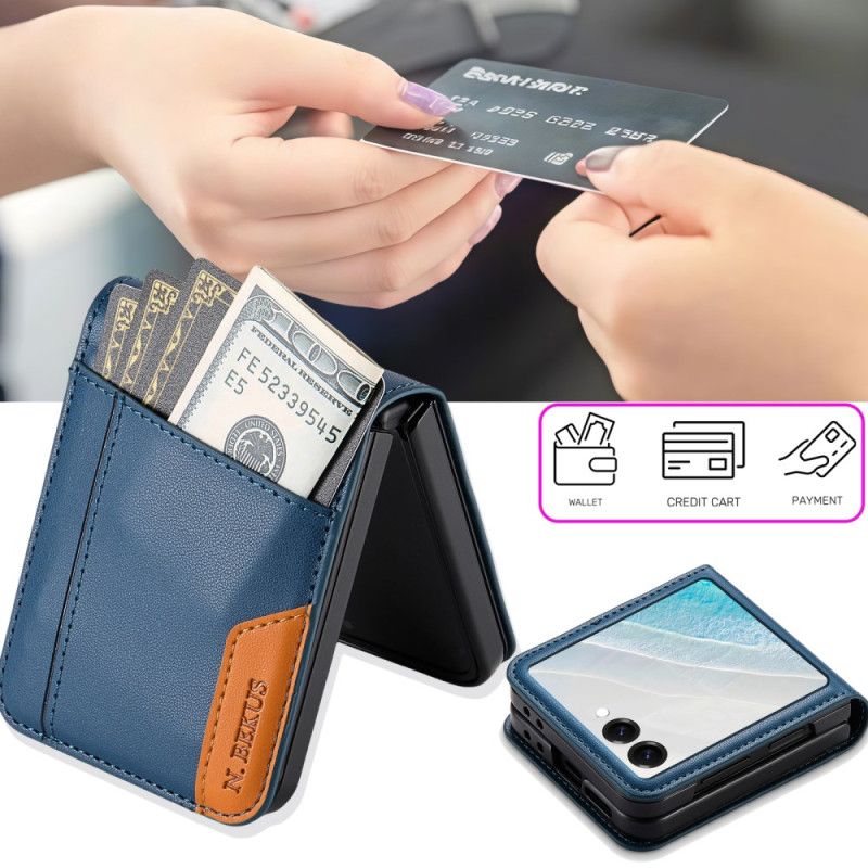 Cover Samsung Galaxy Z Flip 7 Telefon Etui N.bekus Kortholder