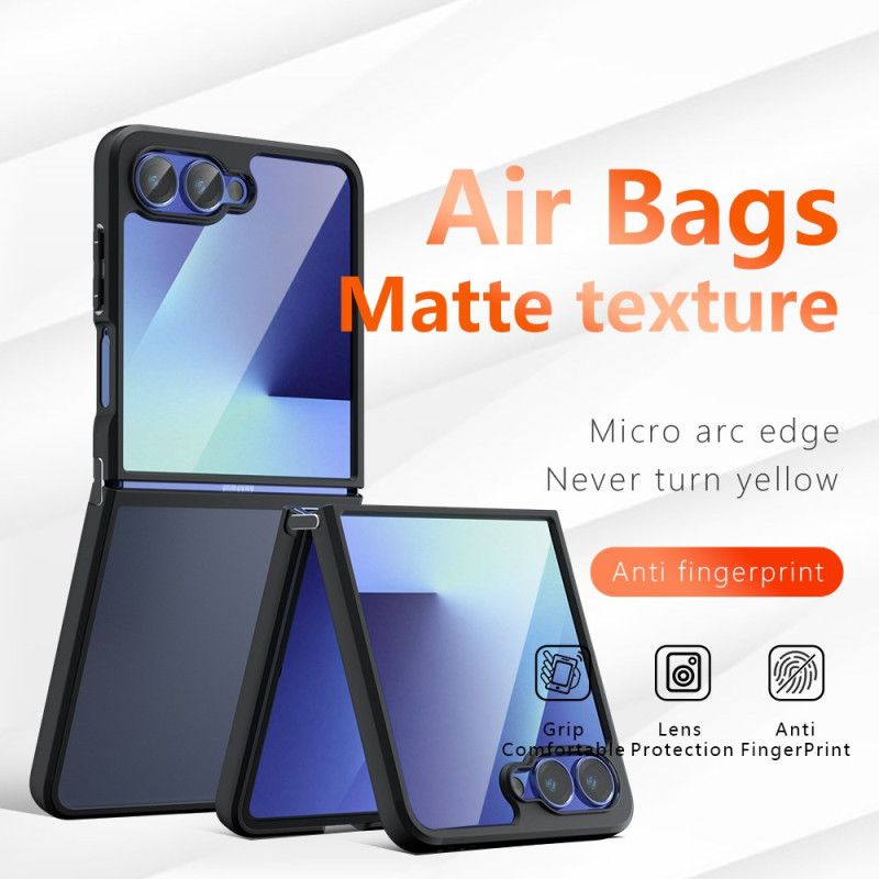 Cover Samsung Galaxy Z Flip 7 Telefon Etui Transparent Sort