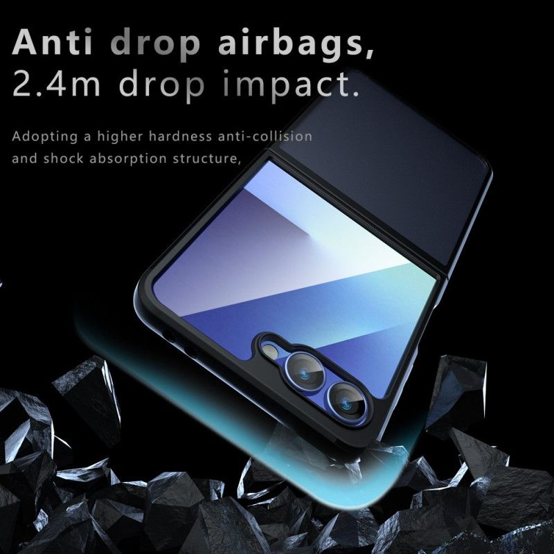 Cover Samsung Galaxy Z Flip 7 Telefon Etui Transparent Sort