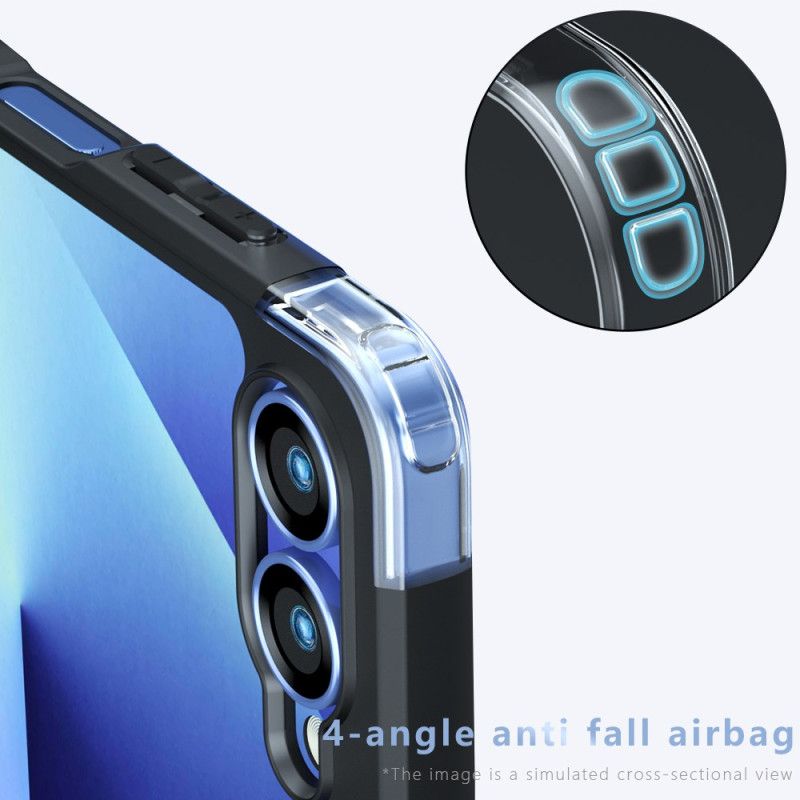 Cover Samsung Galaxy Z Flip 7 Telefon Etui Transparent Sort