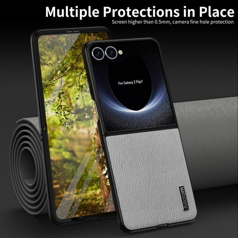 Cover Samsung Galaxy Z Flip 7 Trætekstur