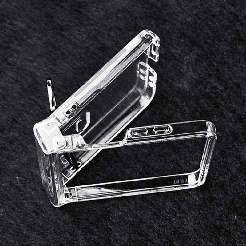 Cover Samsung Galaxy Z Flip 7 Transparent Med Ringholder