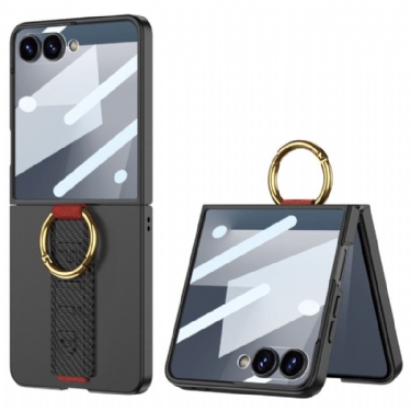 Cover Til Samsung Galaxy Z Flip 7 Gkk Håndledsrem Og Skærmbeskytter