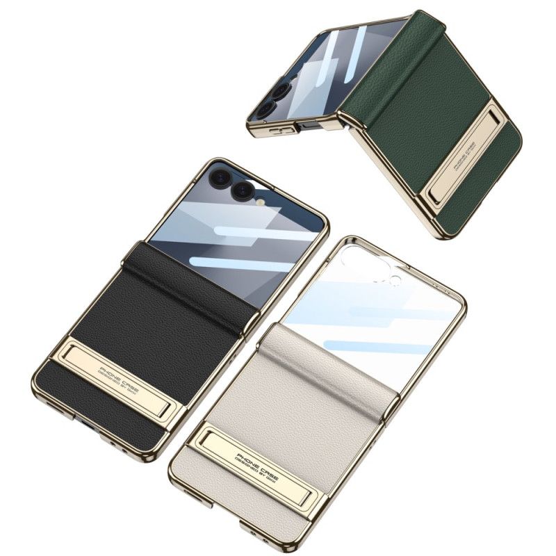 Cover Til Samsung Galaxy Z Flip 7 Kunstlæder Og Gkk Support