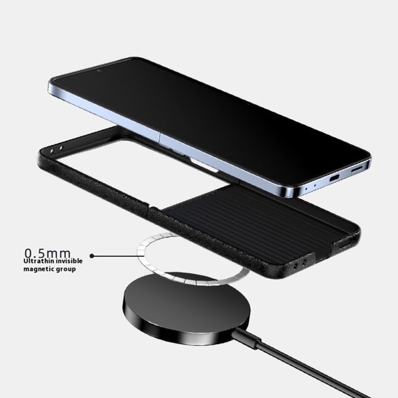 Cover Til Samsung Galaxy Z Flip 7 Magsafe-kompatibel Mikroprægning Abeel