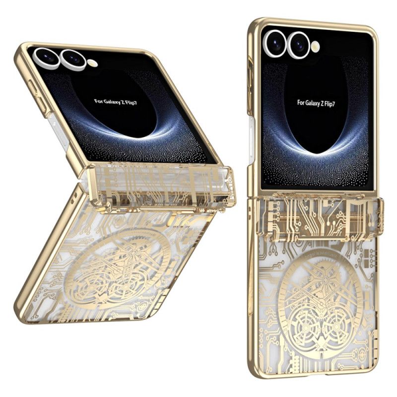 Cover Til Samsung Galaxy Z Flip 7 Premium Med Bagskærmsbeskytter