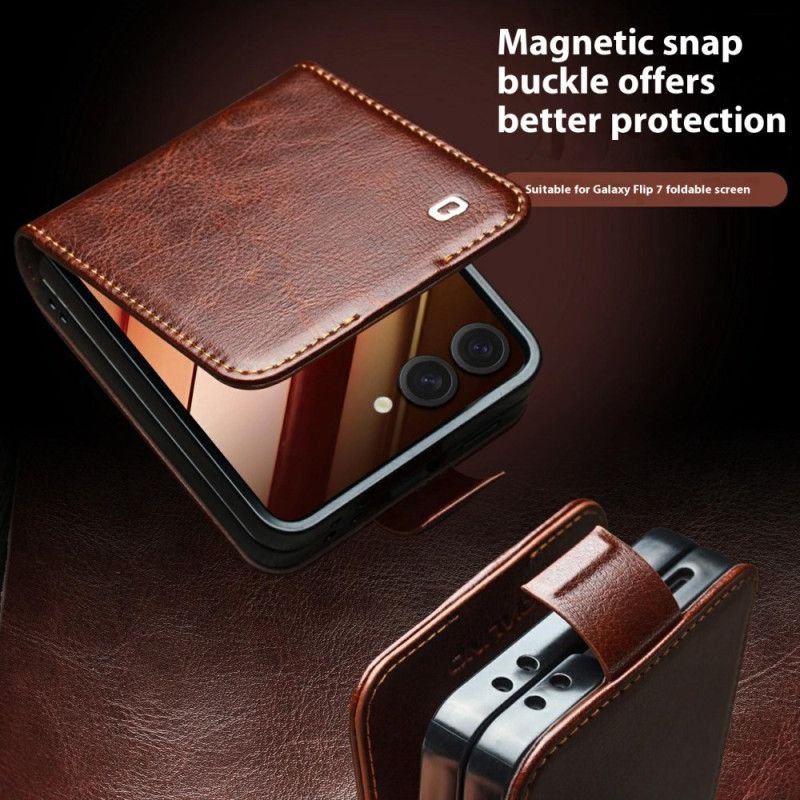 Etui Samsung Galaxy Z Flip 7 Qialino Kortholder