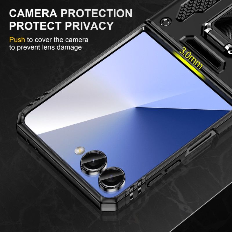 Samsung Galaxy Z Flip 7 Ultra-resistent Linsebeskytter Og Montering