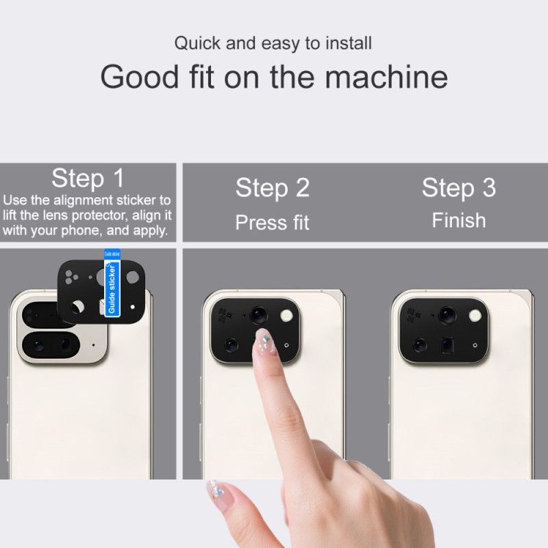 Linsebeskytter Til Google Pixel 10 Pro Fold (sort Version)