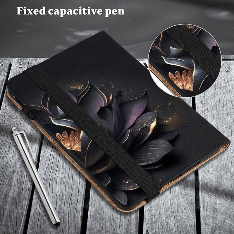 Case Samsung Galaxy Tab S10 Plus Telefon Etui Lilla Lotus