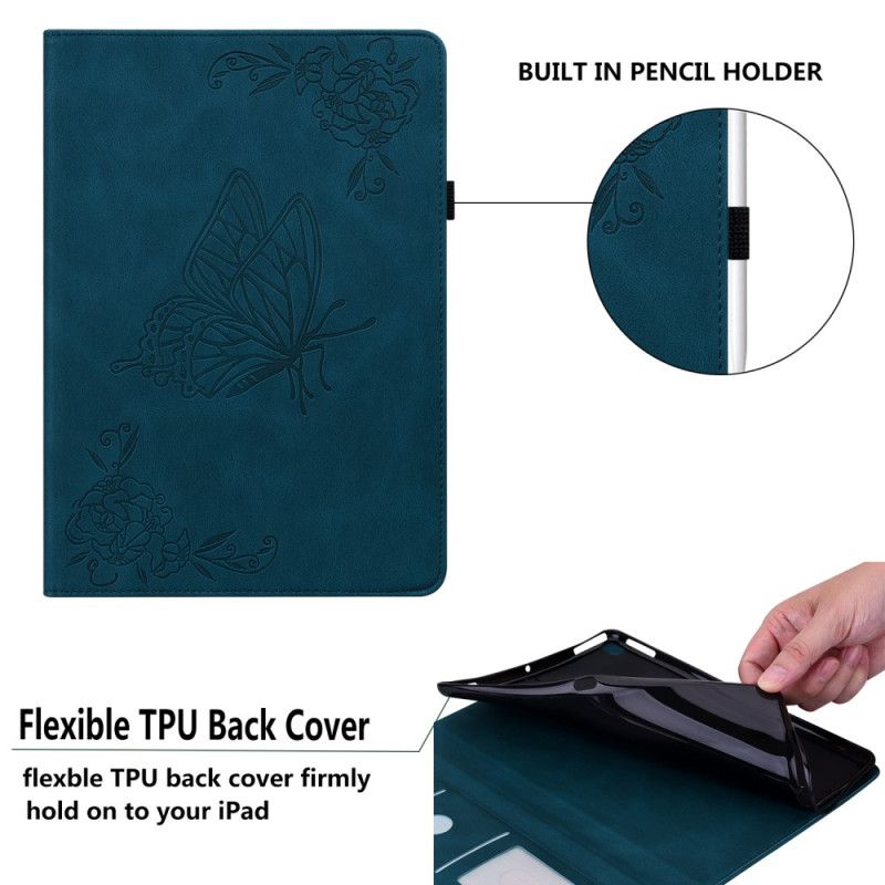 Case Samsung Galaxy Tab S10 Plus Telefon Etui Sommerfugl