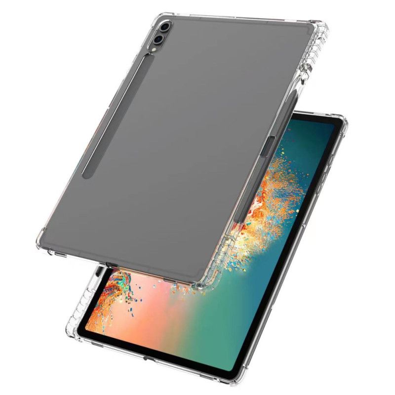 Cover Samsung Galaxy Tab S10 Plus Forstærket Transparent Med Stylusholder