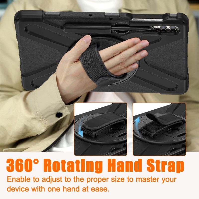 Cover Samsung Galaxy Tab S10 Plus Telefon Etui Rem Og Stativ