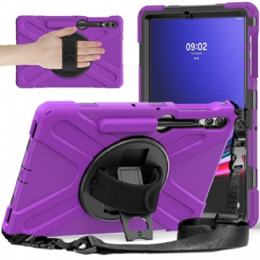 Cover Til Samsung Galaxy Tab S10 Plus Holdbar Stativ Og Skulderrem