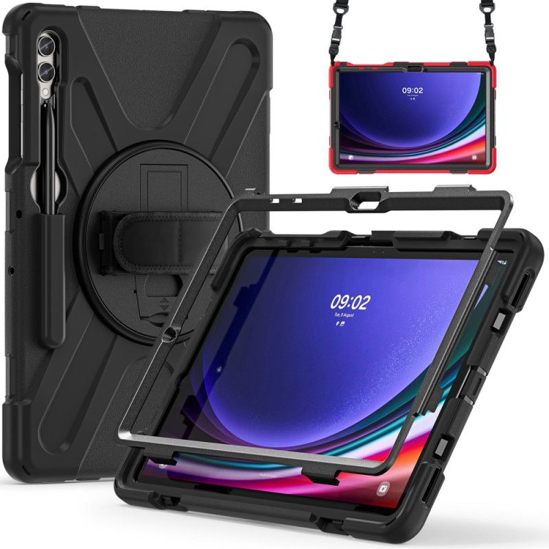 Cover Til Samsung Galaxy Tab S10 Plus Holdbar Stativ Og Skulderrem