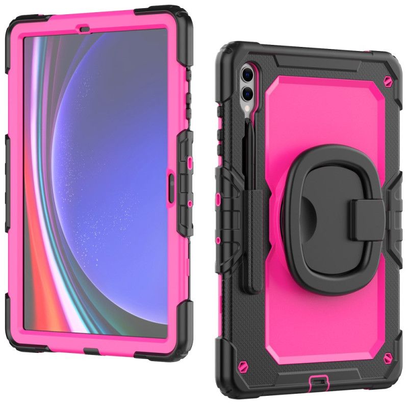 Cover Til Samsung Galaxy Tab S10 Plus Ultra-resistent Beskyttelse Med Stylusholder Og Skulderrem
