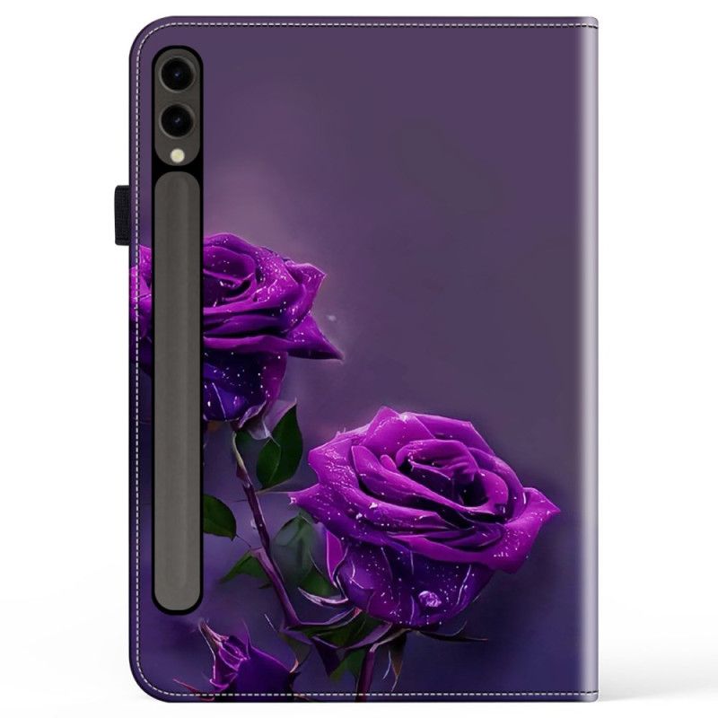 Etui Samsung Galaxy Tab S10 Plus Lilla Roser