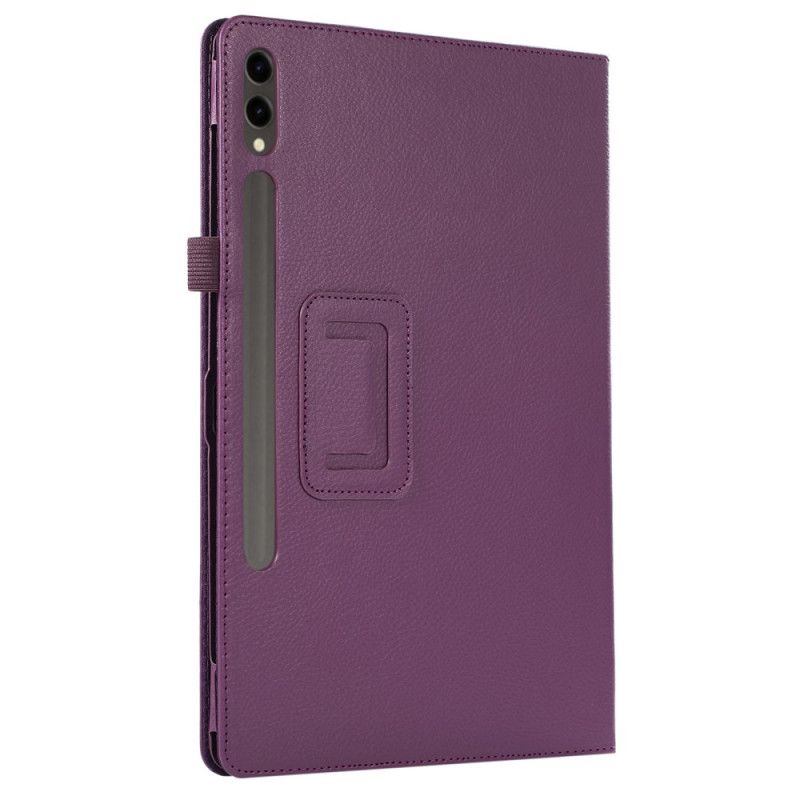 Etui Til Samsung Galaxy Tab S10 Plus Litchi-tekstur