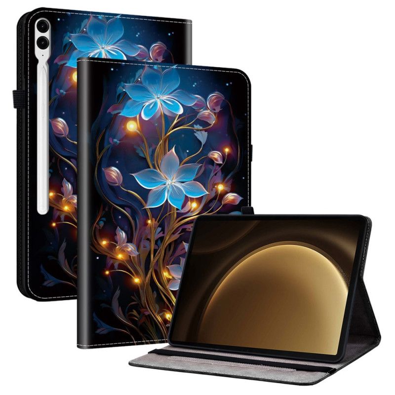 Etui Til Samsung Galaxy Tab S10 Plus Lys Blomster