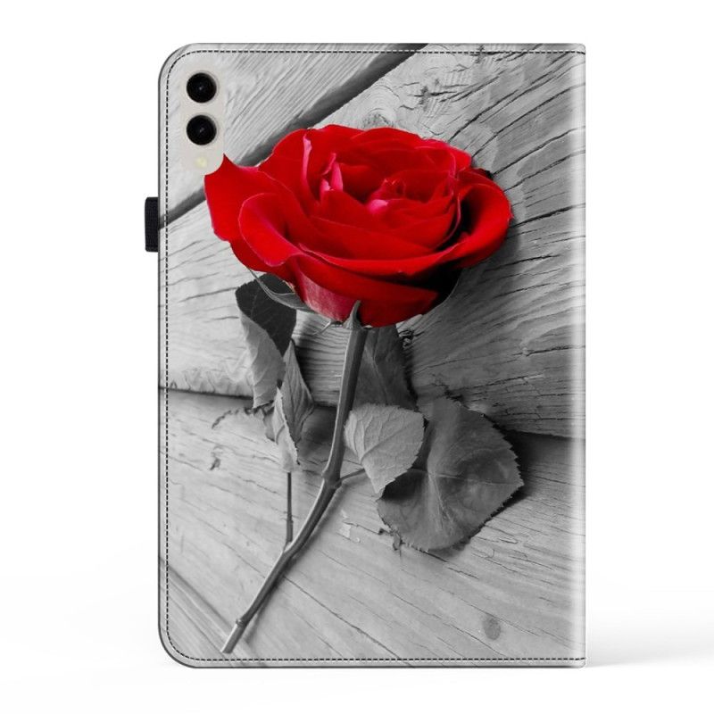 Etui Til Samsung Galaxy Tab S10 Plus Rosenmønster