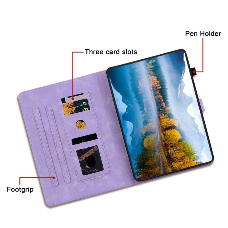 Flip Cover Samsung Galaxy Tab S10 Plus Fleur-de-lys
