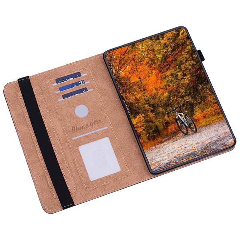 Flip Cover Til Samsung Galaxy Tab S10 Plus Gylden Ugle